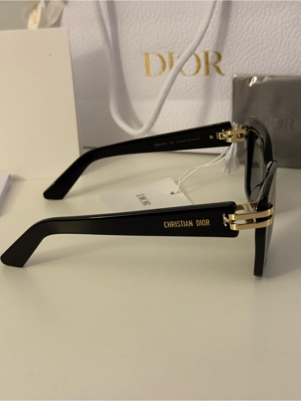 Dior CDior S1I Square Women's Black Sunglasses - 52mm - Brand New 2026 Season! 😎